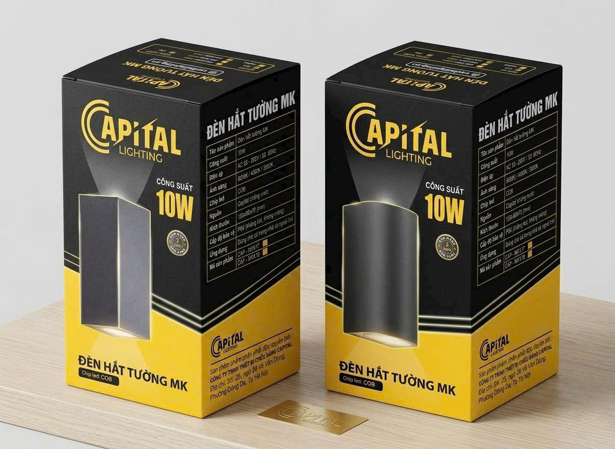 ĐÈN HẮT TƯỜNG CAP-MKX17 , CAP-MKX18